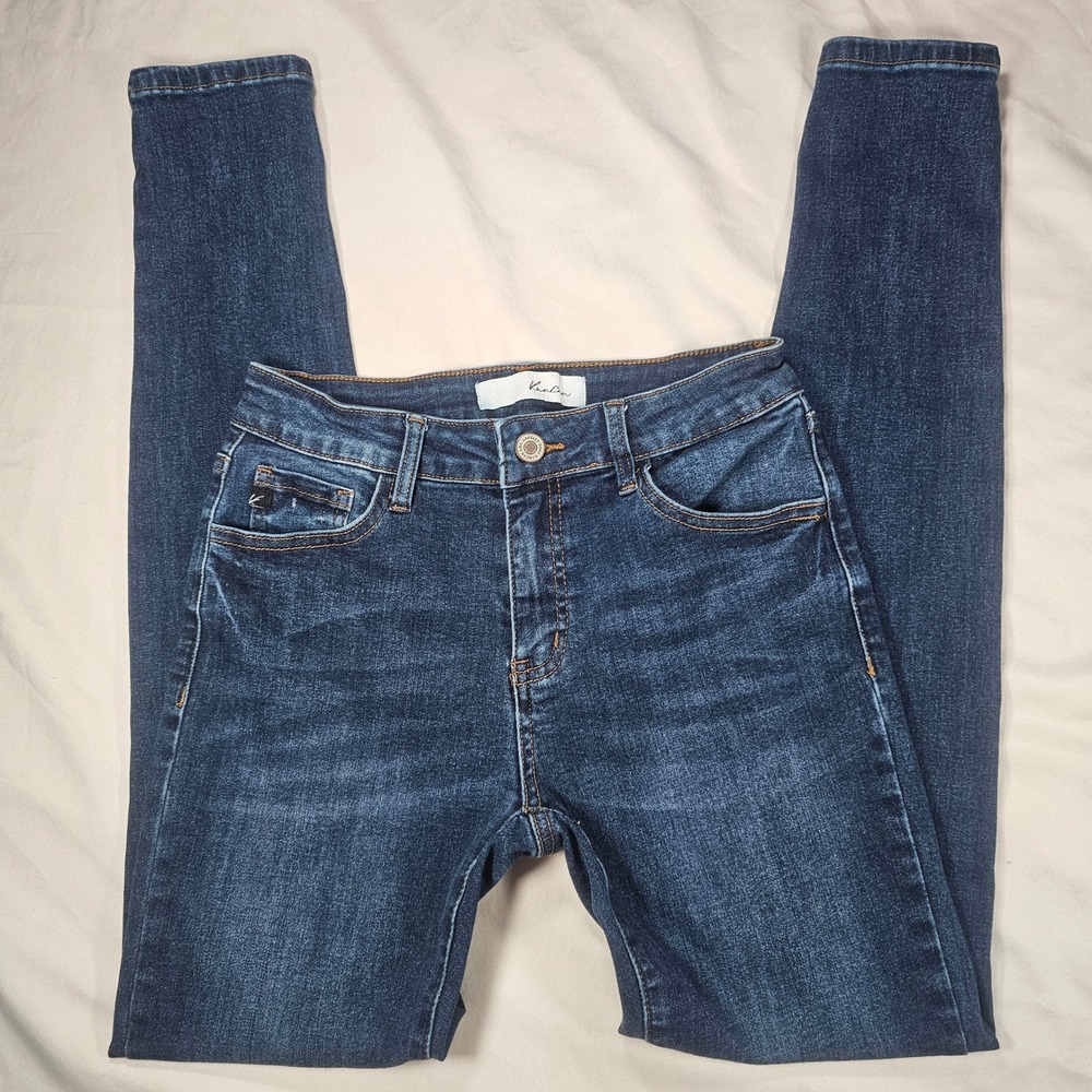 KanCan Size 7 Estilo Skinny Jeans Dark Wash Stretch 1475